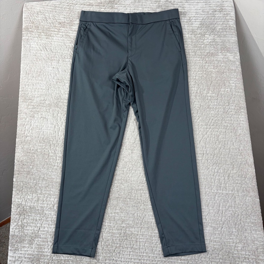 Bonobos Mens Chino Jogger Pants Dark Gray Charcoal Size L Regular BPT10761N